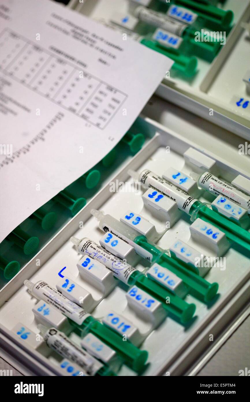 Allergy skin test injection hires stock photography and images Alamy