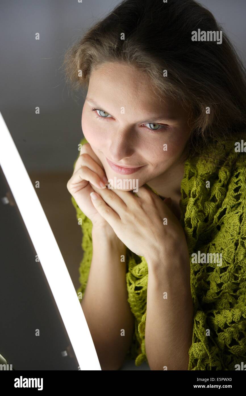 Seasonal affective disorder, Light therapy, or phototherapy, treatment