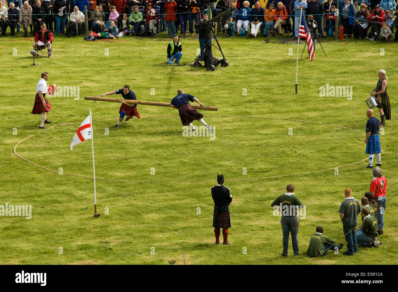 Highland Games, traditional Scottish games organized by the Duke of