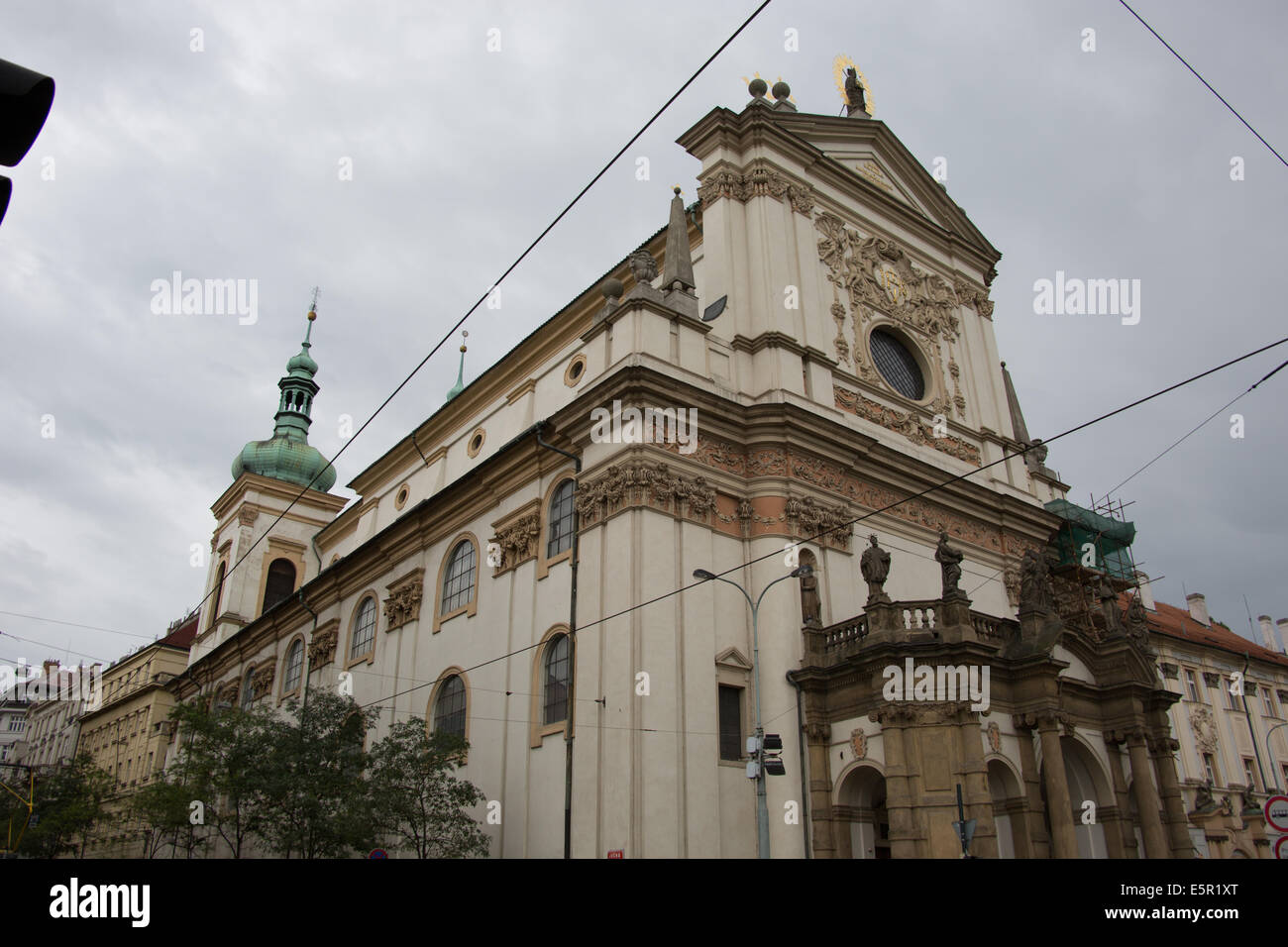 Church of Sv Ignac Saint Ignatius Prague, Czech republic Stock Photo