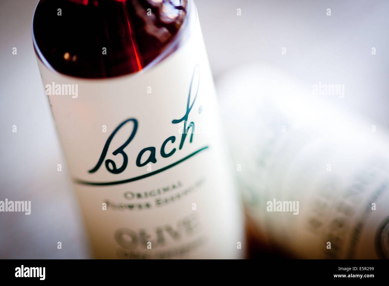 Bach Flower Remedy Stock Photo Alamy
