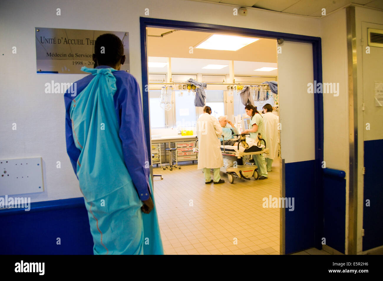 Emergency Department, SaintAntoine Hospital, Paris, France Stock Photo Alamy