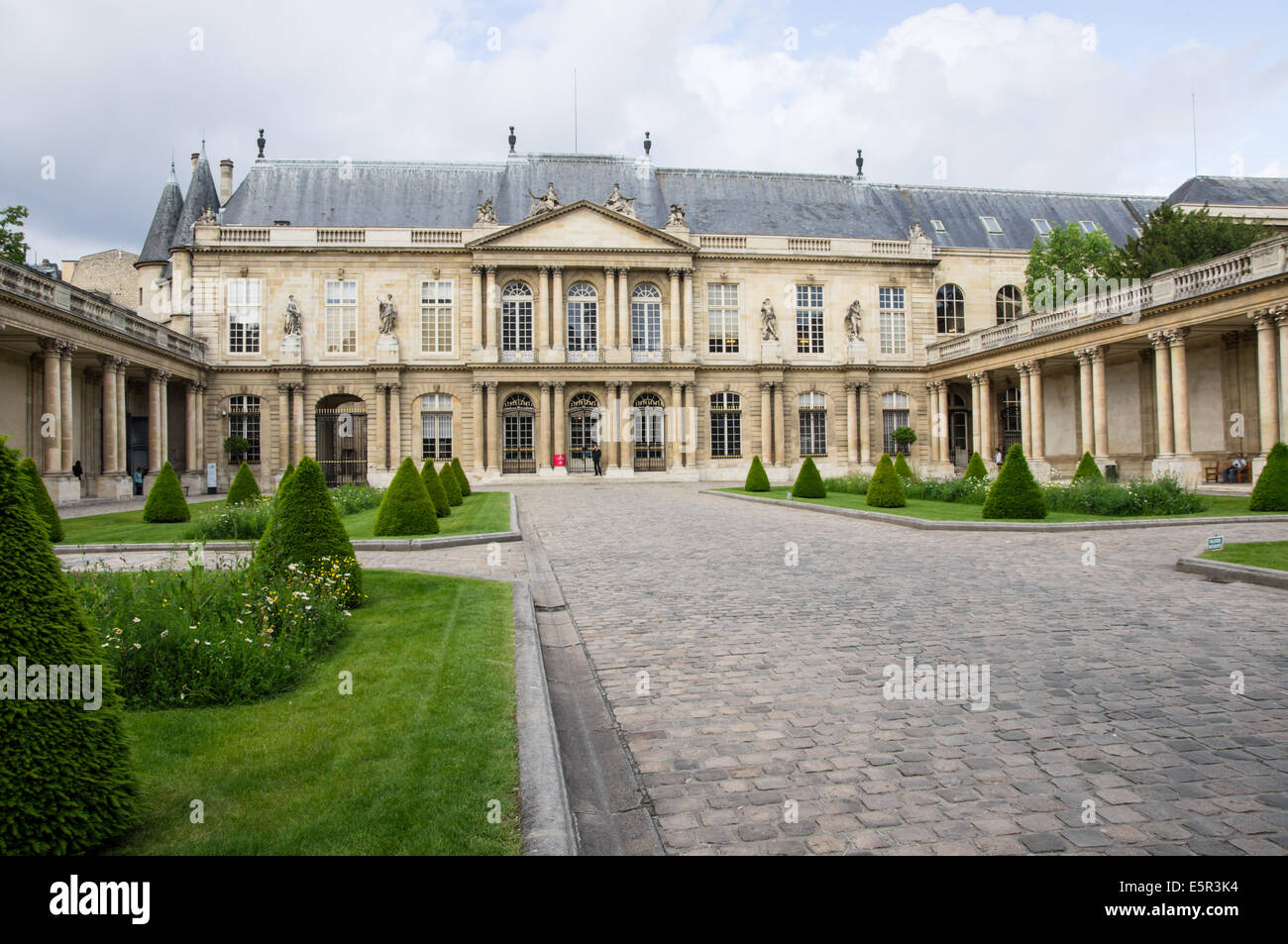 The Hotel de Soubise a part of the French National Archives in Paris, France Stock Photo