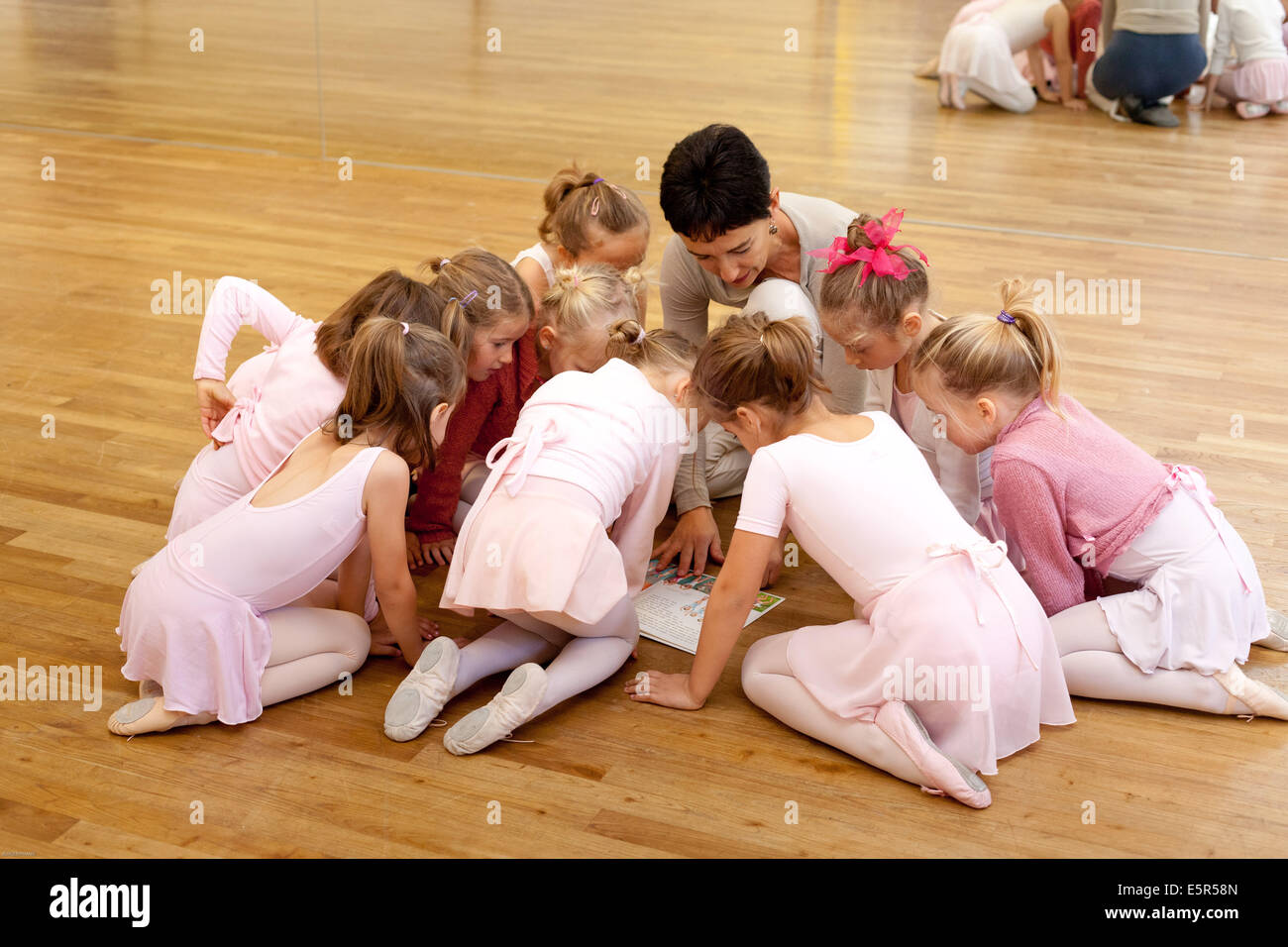 Ballet classes. Stock Photo