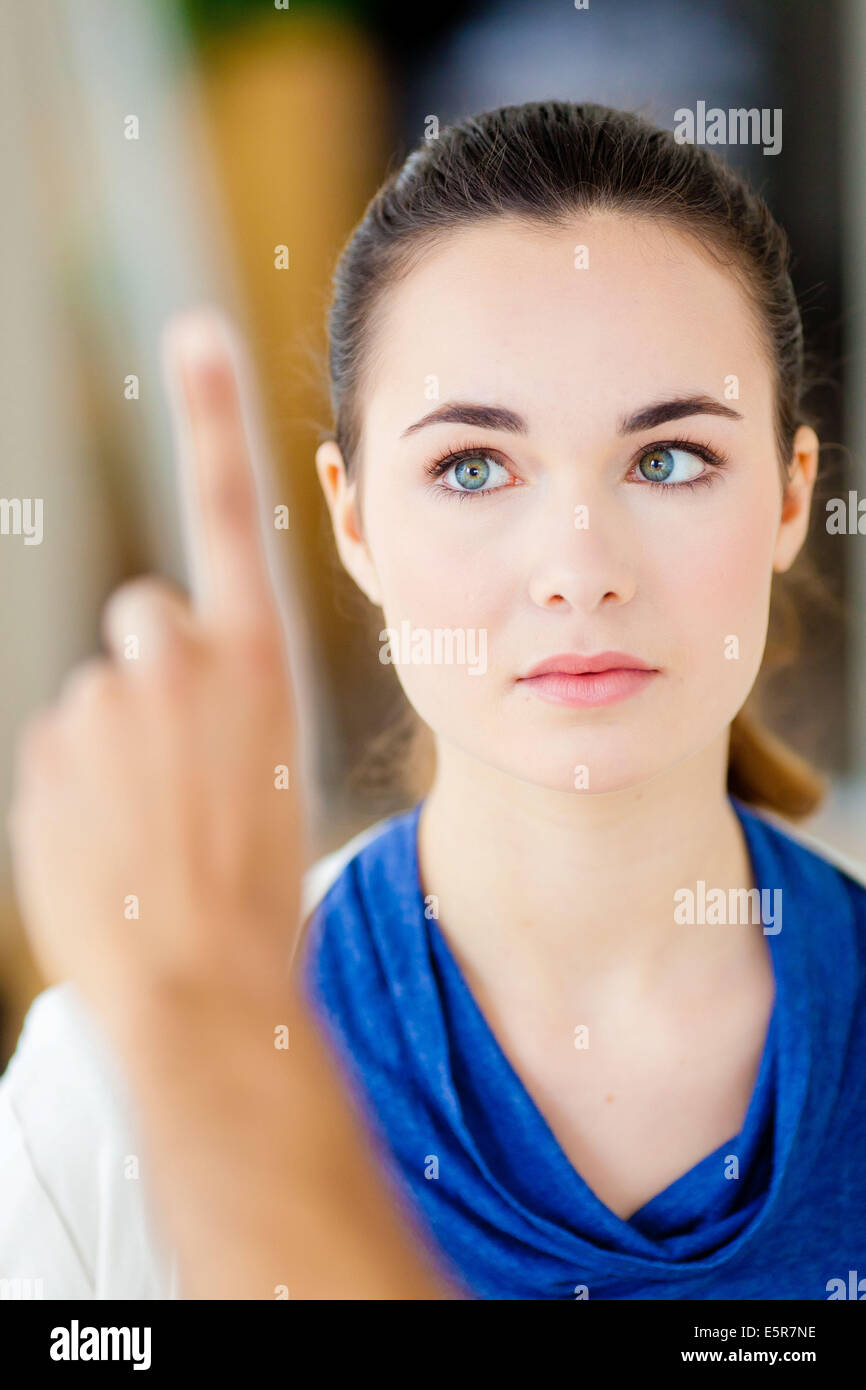 Eye movement desensitization and reprocessing therapy hi res stock