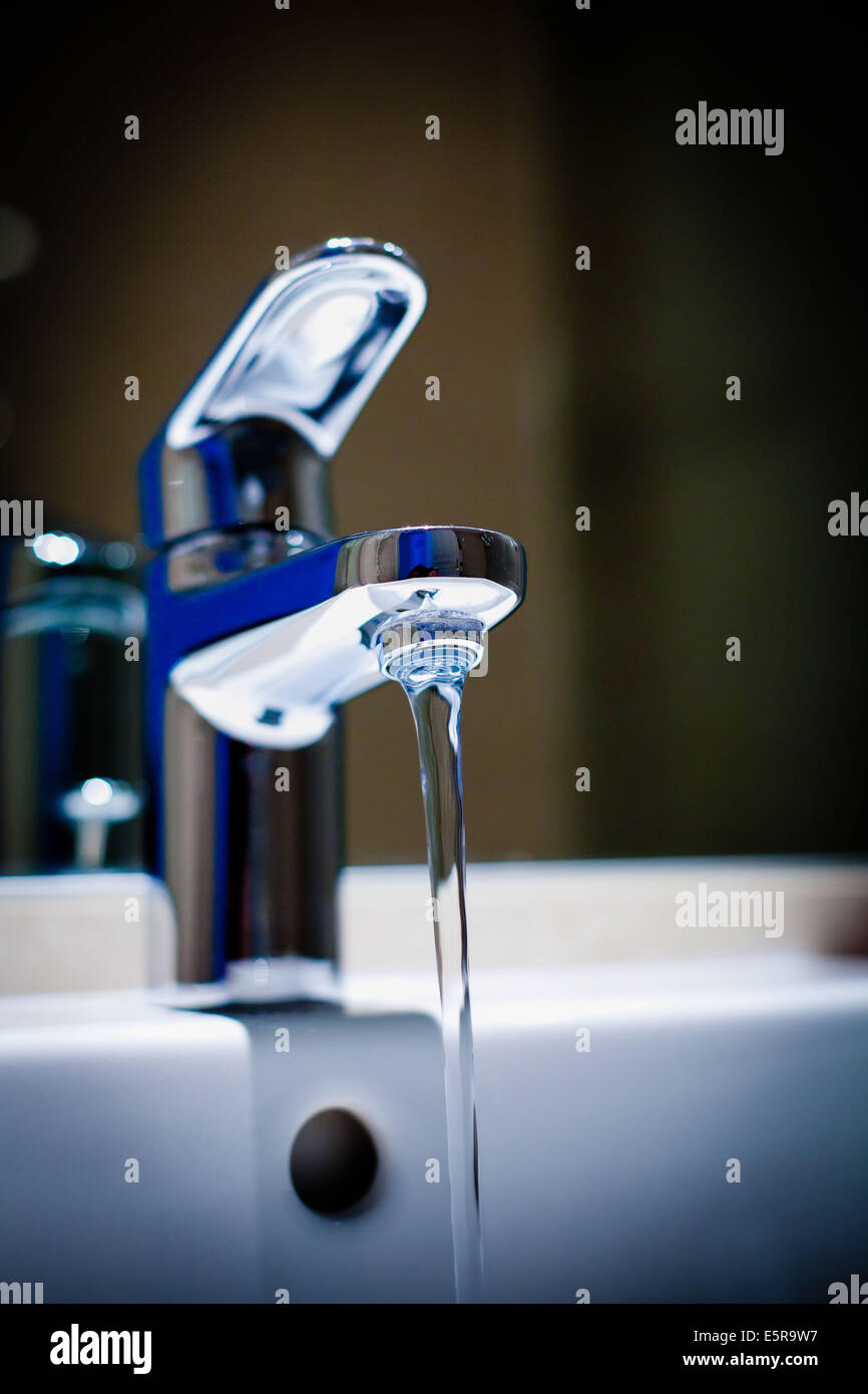 Water dripping from a tap Stock Photo Alamy
