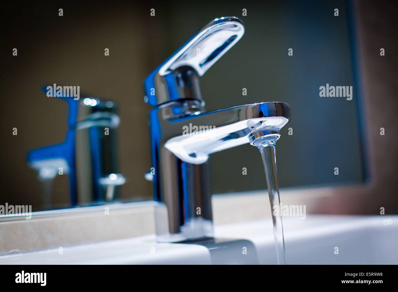 Water dripping from a tap Stock Photo Alamy