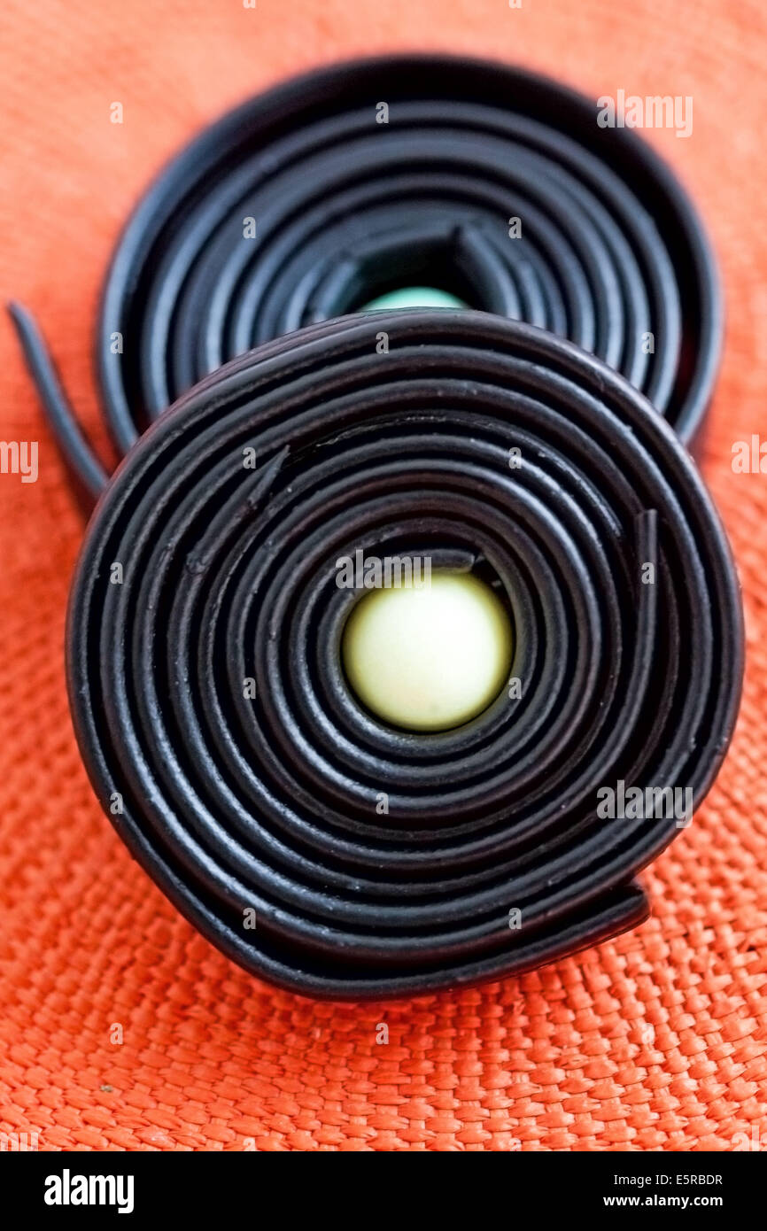 Licorice ribbons hi-res stock photography and images - Alamy