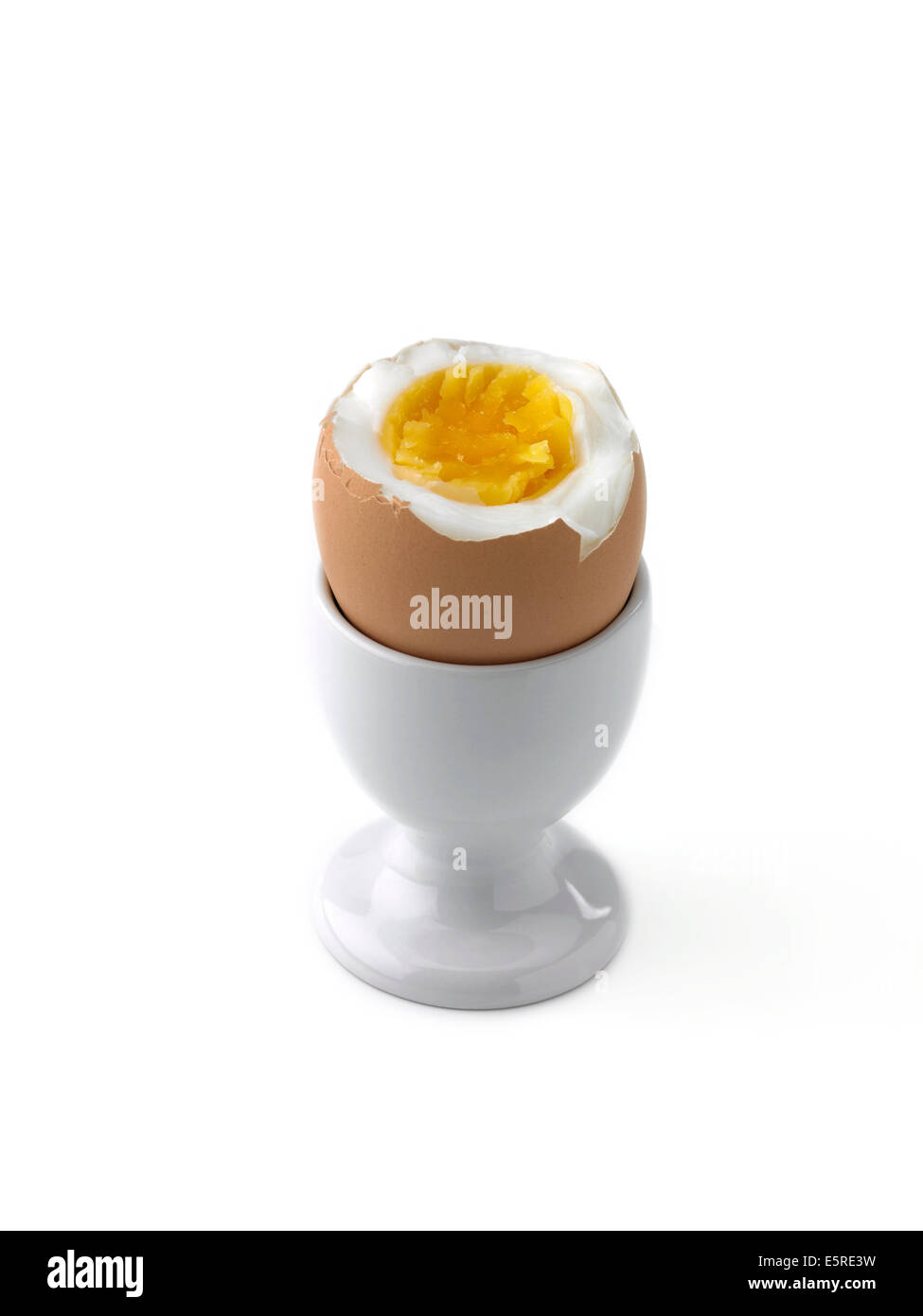 hard boiled egg Stock Photo