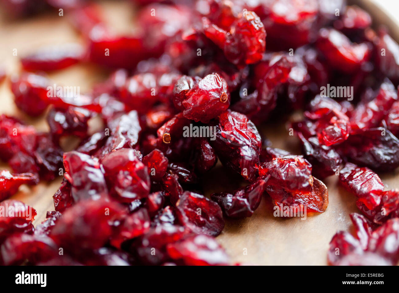 Dried cranberries for cystitis prevention Stock Photo Alamy