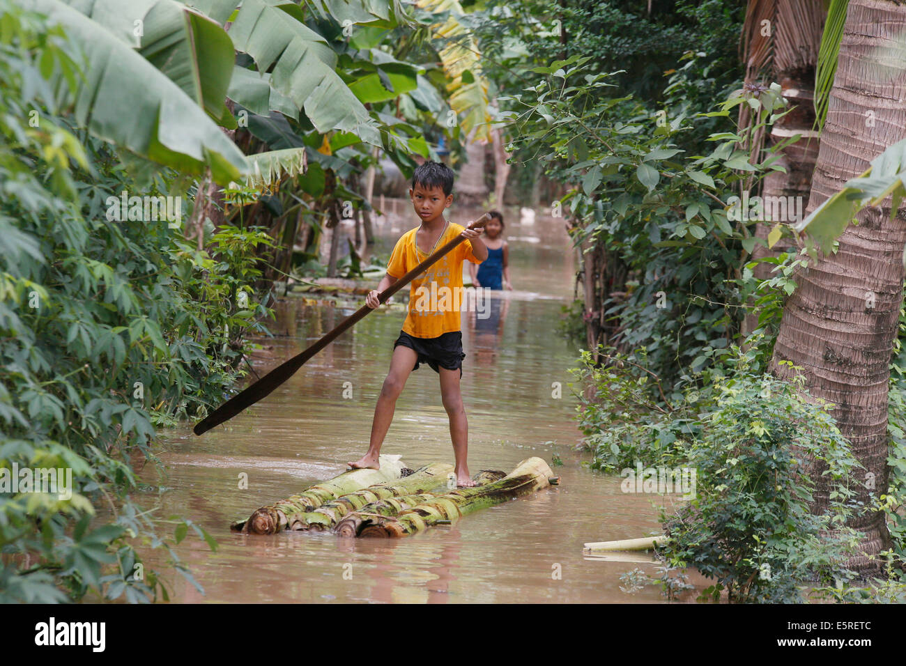Fruit Tree Raft Banana tree raft hi-res stock photography and images - Alamy