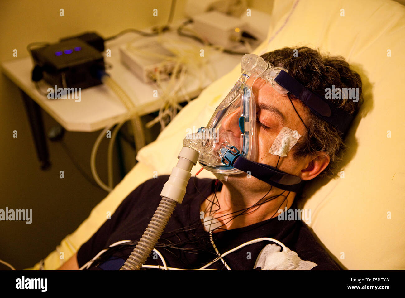 Patient suffering from Obstructive Sleep Apnea Syndrome (OSAS
