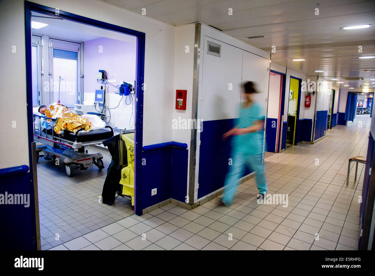 Emergency Department, SaintAntoine Hospital, Paris, France Stock Photo Alamy