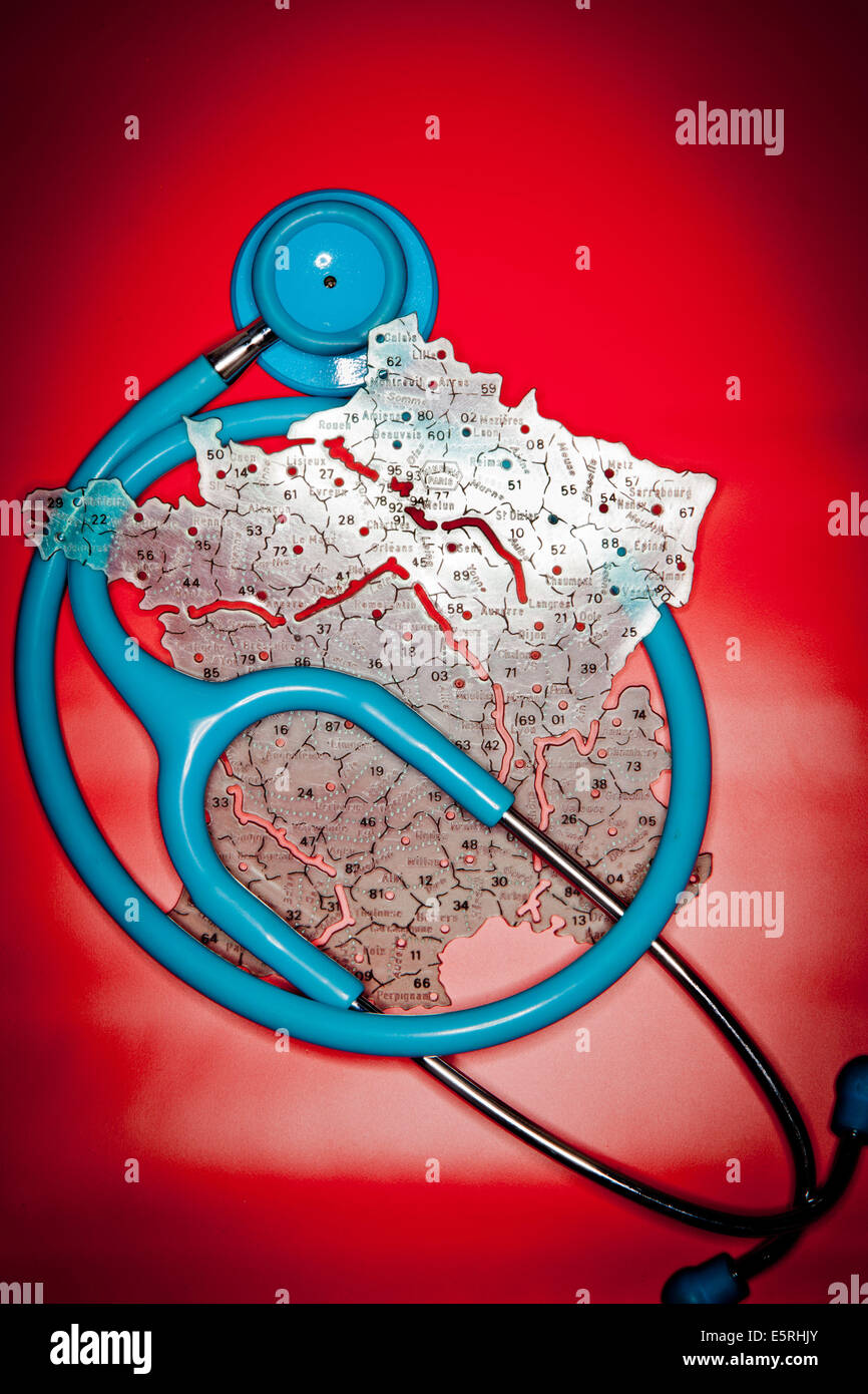 Démographie médicale en France, Illustration about medical demography