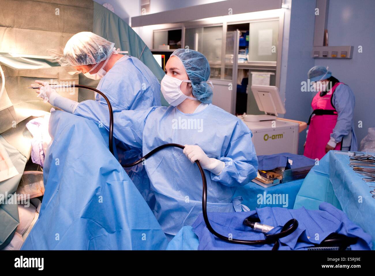 Surgical treatment of Parkinson's disease by deep brain stimulation