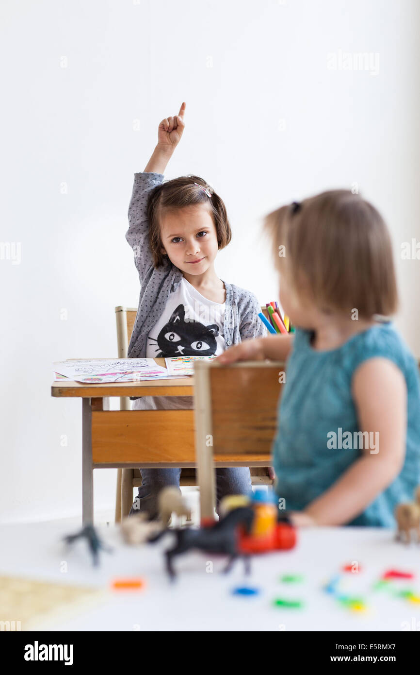 Children in a classroom Stock Photo - Alamy