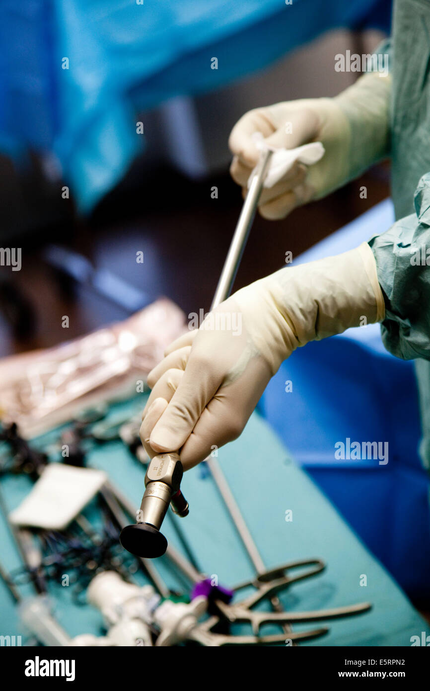 Laparoscopy surgery hires stock photography and images Alamy