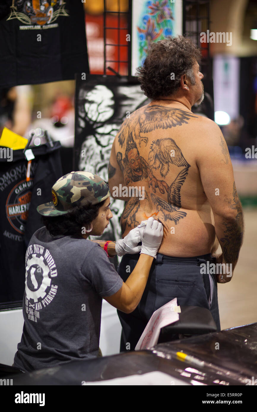 2014 Body Art Expo, Fairplex, Pomona, California, United States of America Stock Photo