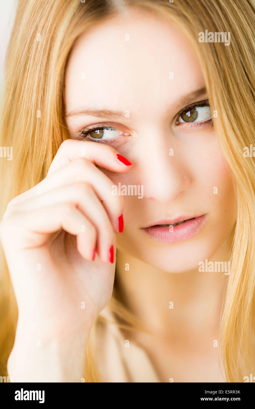 Dust in the eye Stock Photo Alamy