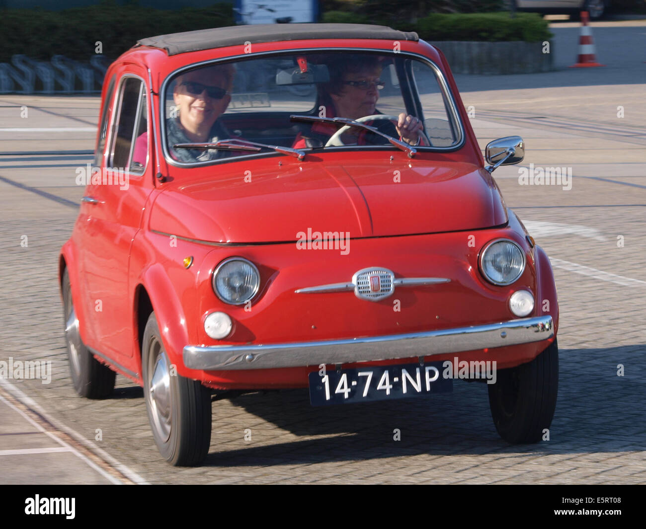 1970 Fiat , Dutch licence registration 14-74-NP, pic4 Stock Photo