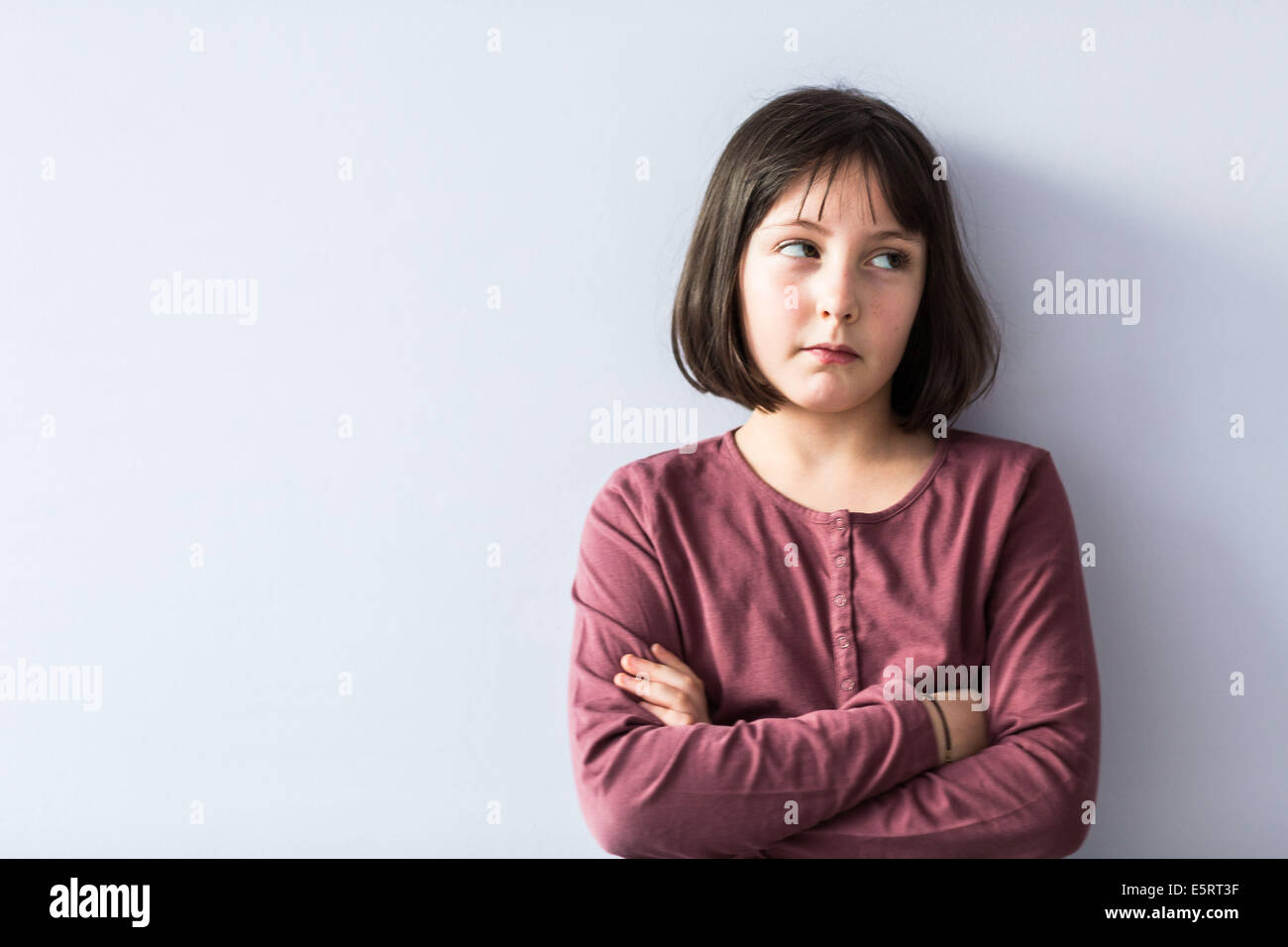 13 year old girl brunette hi-res stock photography and images - Alamy