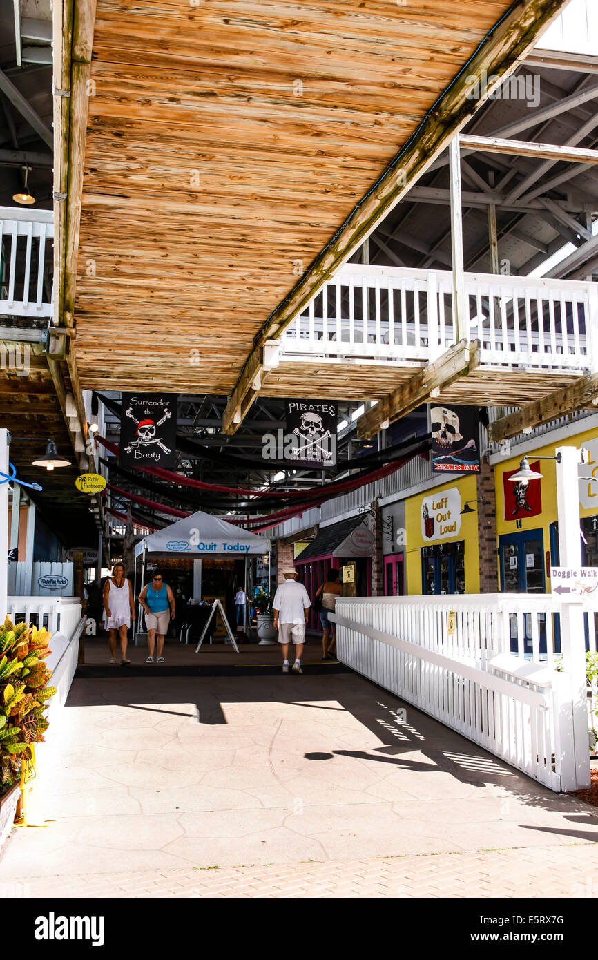 Fishermans Village Mall in Punta Gorda FL Stock Photo Alamy