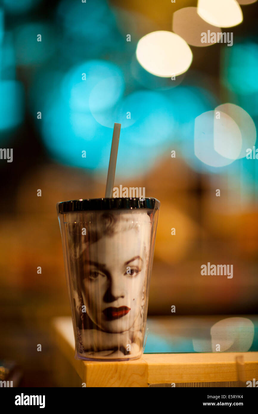 Marilyn Monroe Souvenirs at Hollywood Boulevard store called La La Land