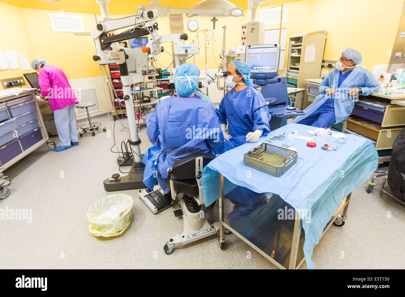 surgery, SaintJoseph hospital, Paris, France Stock Photo Alamy