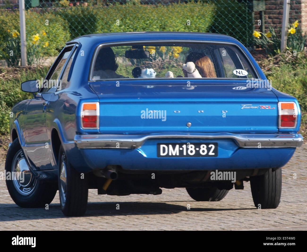 Ford Taunus 1300 L (1972), Dutch licence registration DM-18-82, pic5 Stock Photo