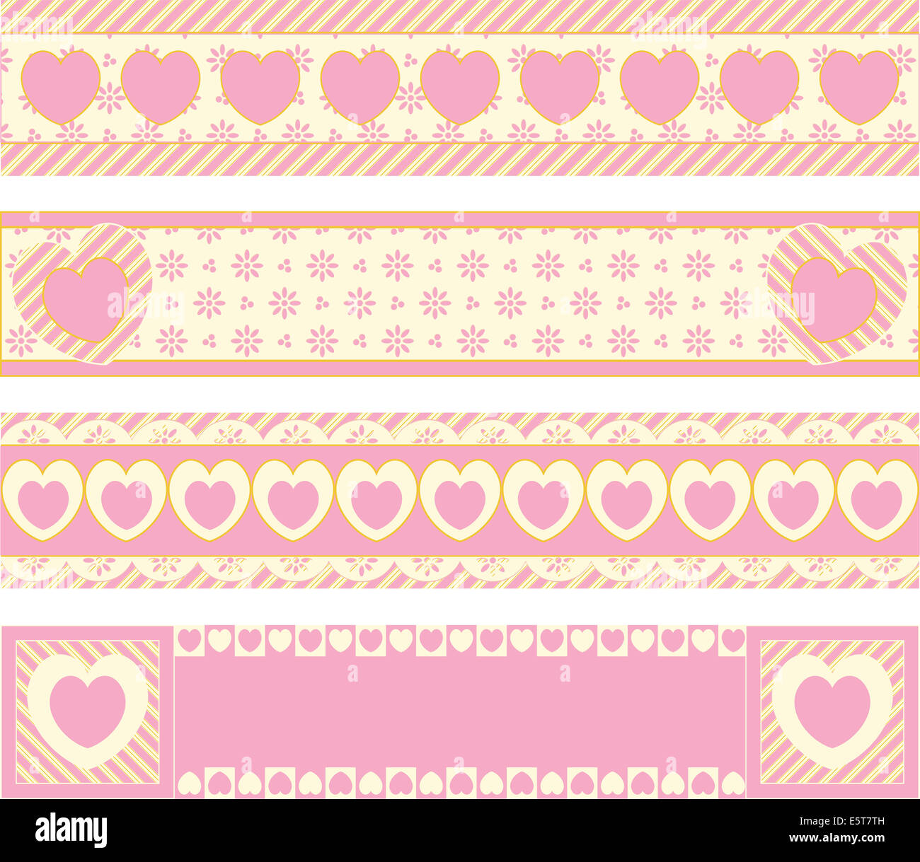 Gold Scalloped Border High Resolution Stock Photography and Images - Alamy