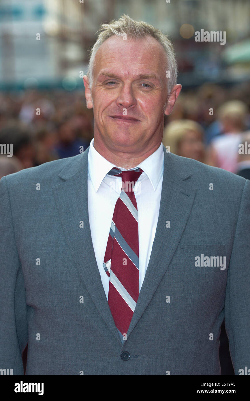 London, UK. 5th Aug, 2014. Greg Davies attends The World Premiere of The Inbetweeners 2 on 05/08/2014 at The VUE Leicester Square, London. Persons pictured: Greg Davies. Credit:  Julie Edwards/Alamy Live News Stock Photo