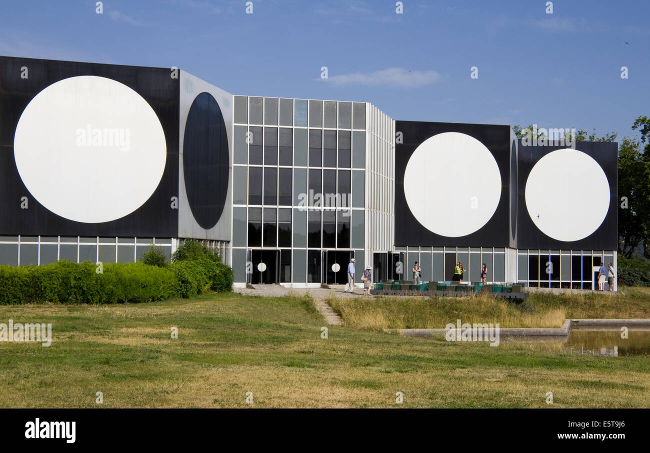Museum Foundation Victor Vasarely,  Aix-en-Provence , France Stock Photo
