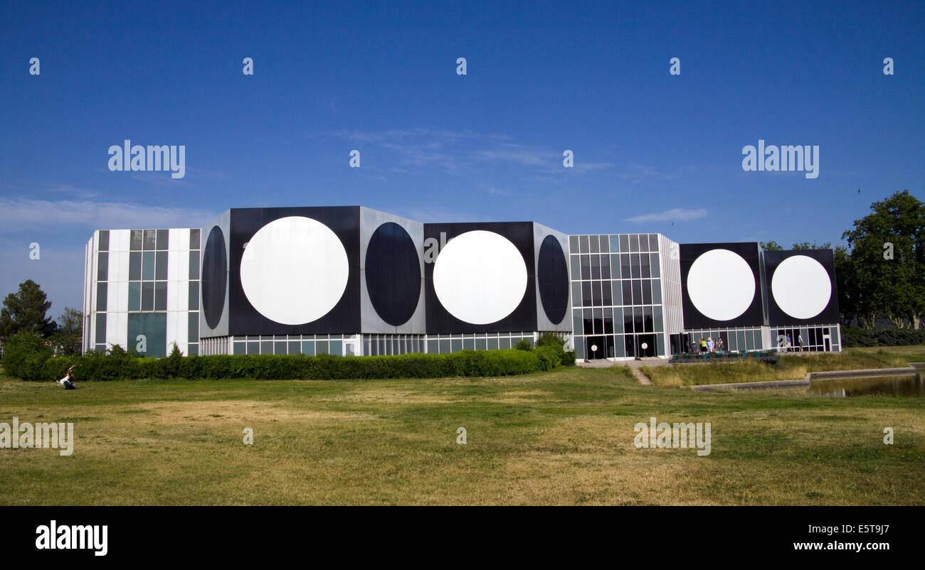 Museum Foundation Victor Vasarely,  Aix-en-Provence , France Stock Photo