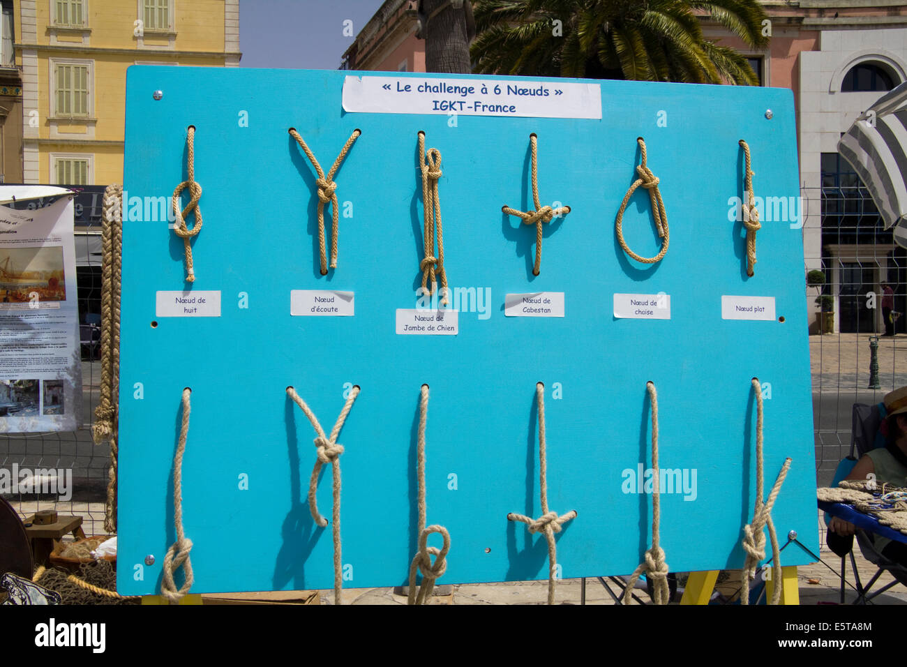 Summer Port Labels Explanation Learning Sailing Display Of Knots 