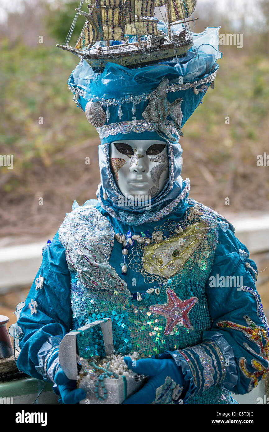 Venice carnival costume nautical hi-res stock photography and images - Alamy