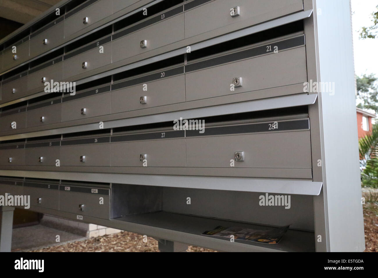 Letterboxes in Sydney, Australia Stock Photo Alamy