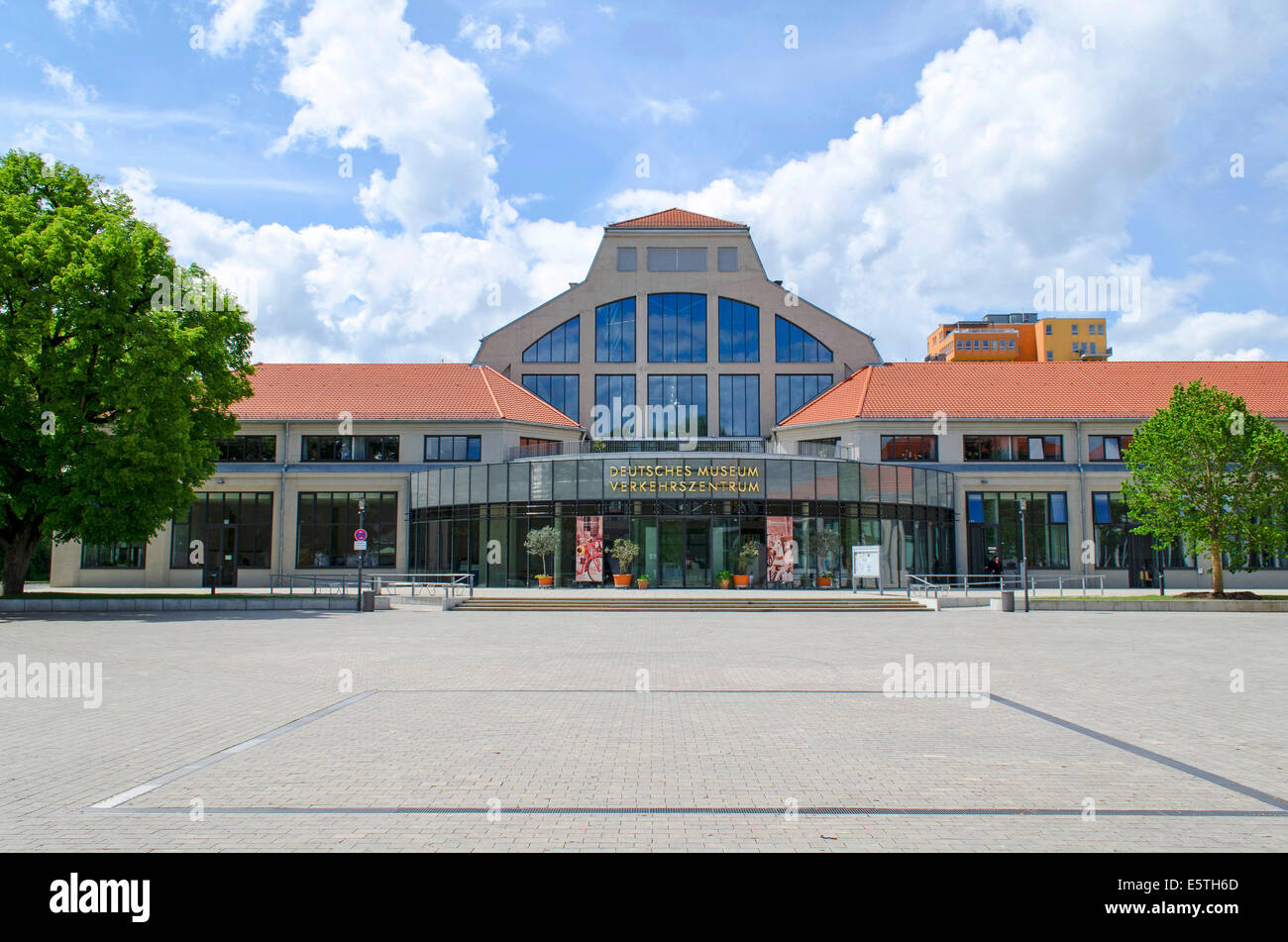 Transportation centre of Deutsches Museum, Munich, Bavaria, Germany Stock Photo