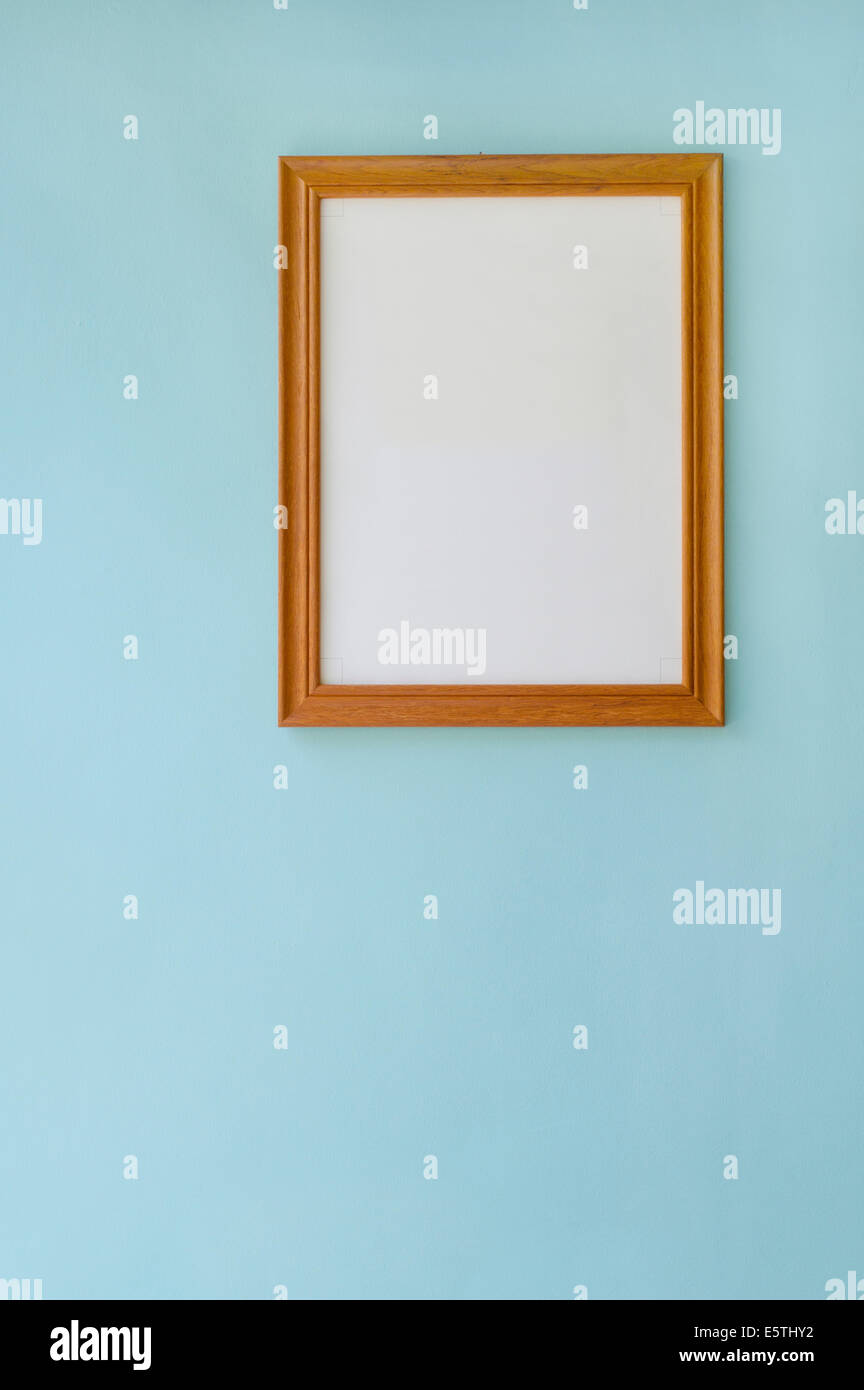 Frames on the wall Stock Photo