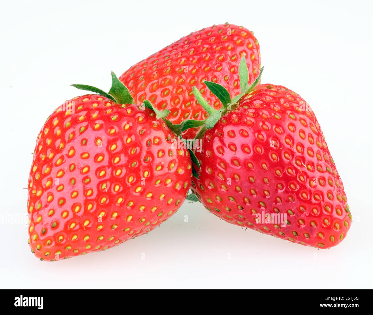 GROUP OF FRESH STRAWBERRIES Stock Photo - Alamy