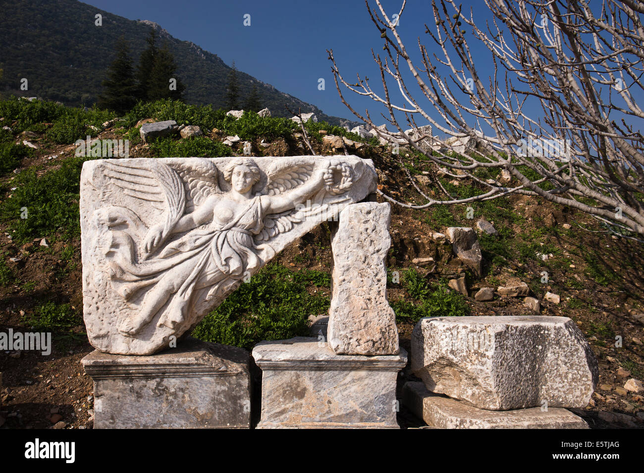 Ephesus ancient city Turkey Stock Photo