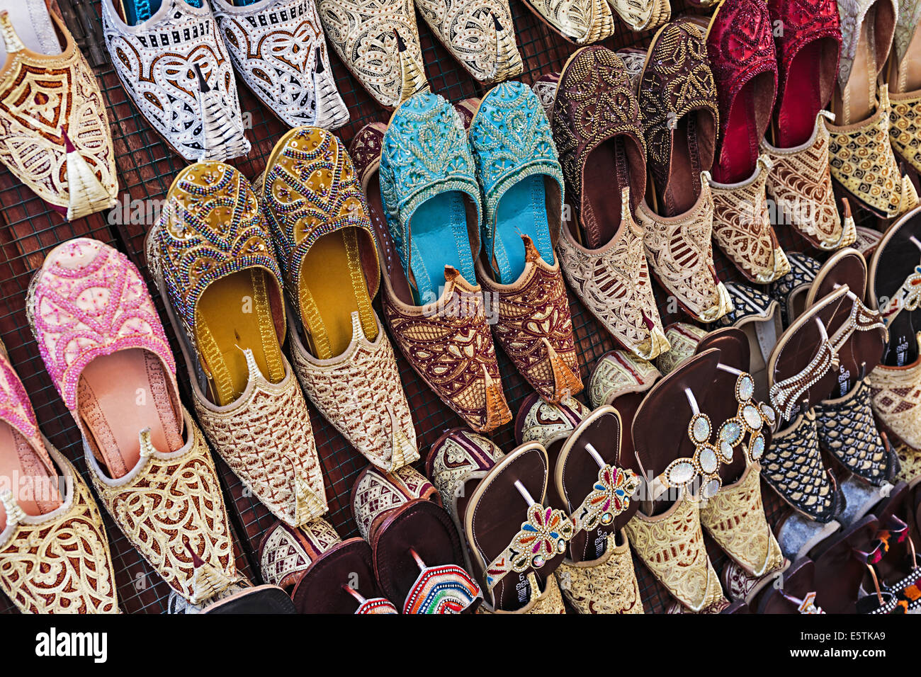 Traditional arabic shoes hi-res stock photography and images - Alamy