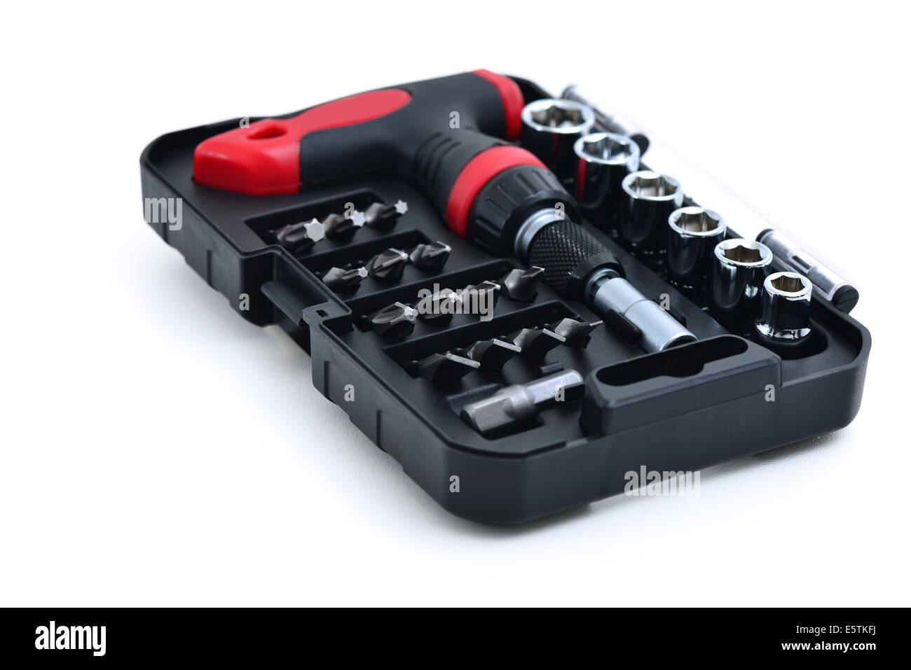 Socket toolbox Stock Photo