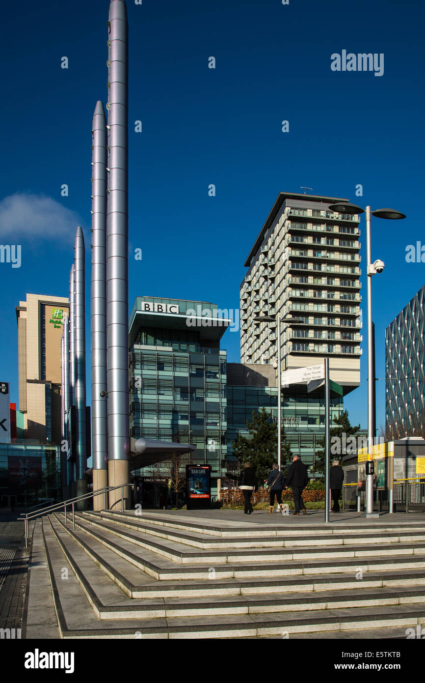 Salford Quays, Manchester Stock Photo