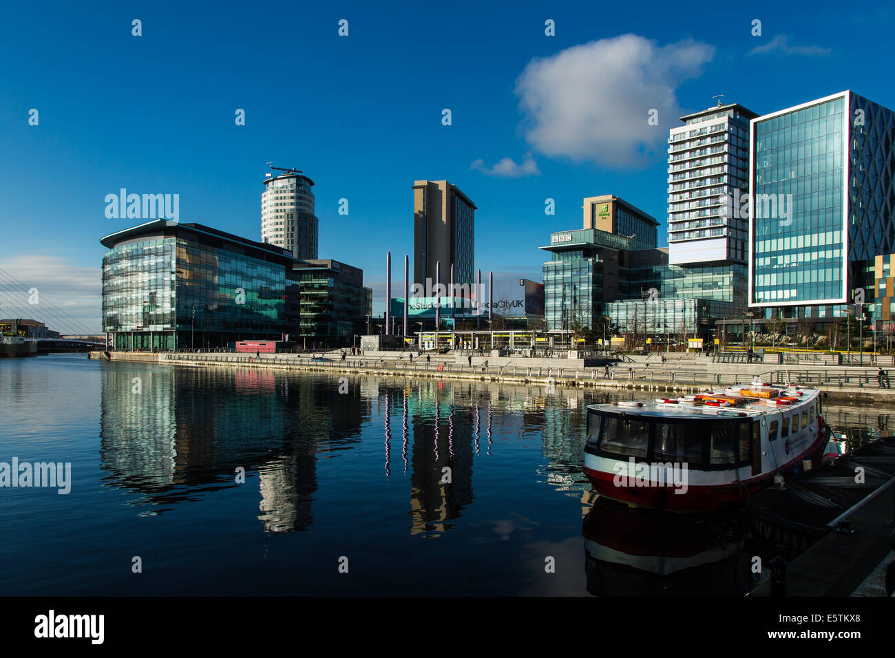 Salford Quays, Manchester Stock Photo