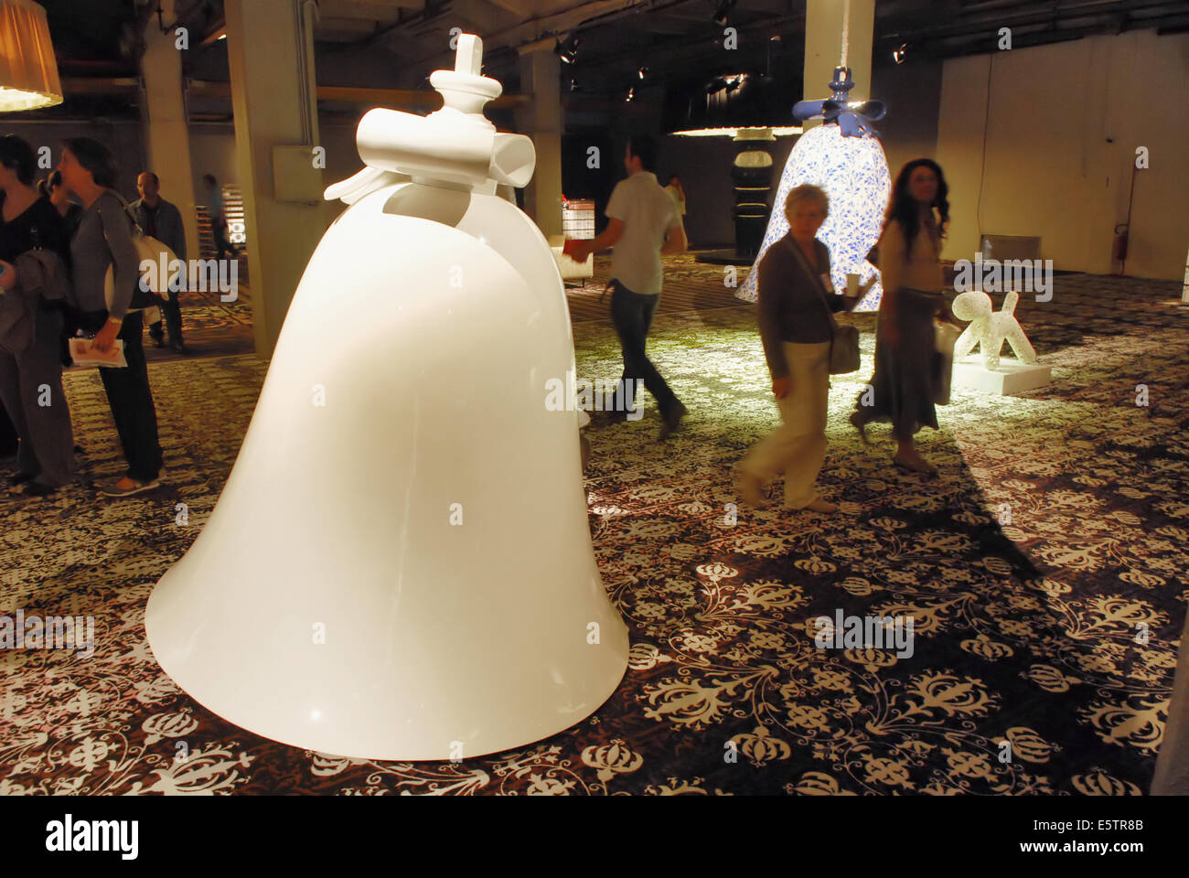 Milan (Italy) fair of furniture Stock Photo Alamy