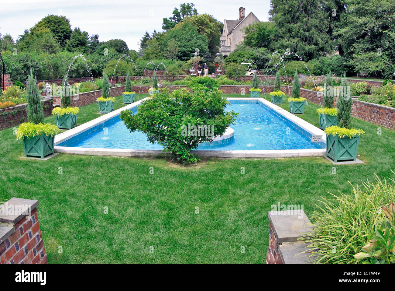 Planting Fields Arboretum Oyster Bay Long Island New York Stock Photo
