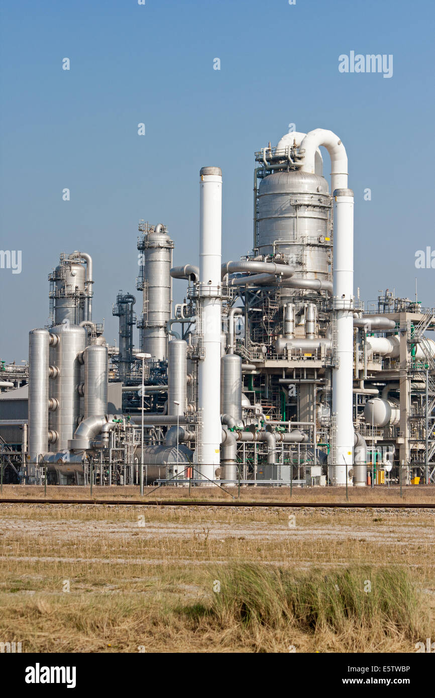 petrochemical industry Stock Photo