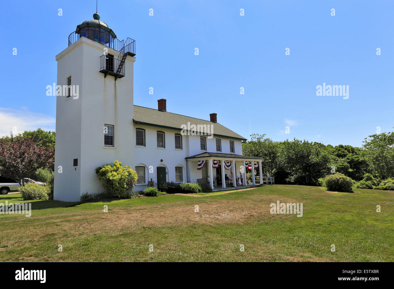 Horton Point Lighthouse Southold Long Island New York Stock Photo Alamy
