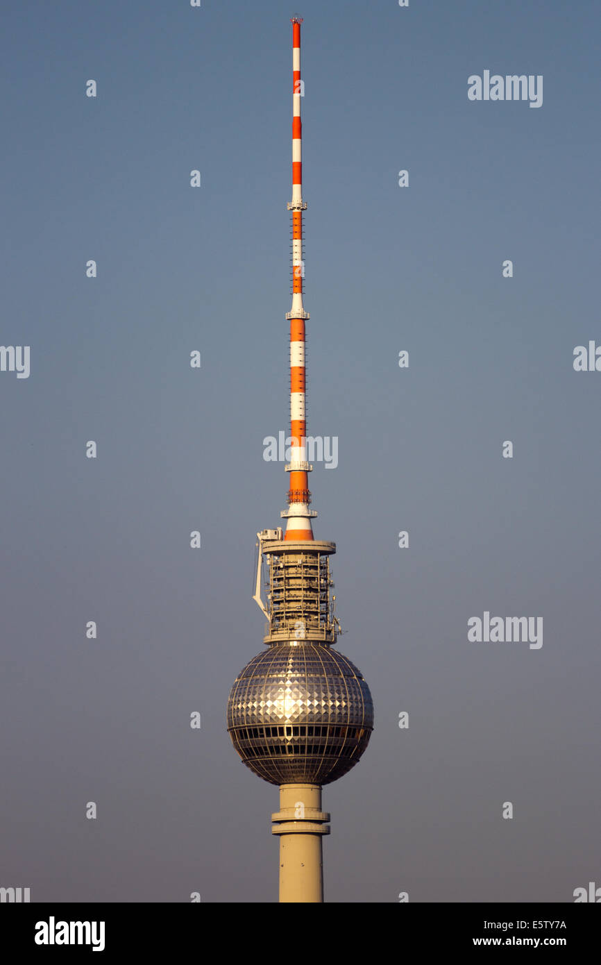 TV Tower in Berlin Stock Photo