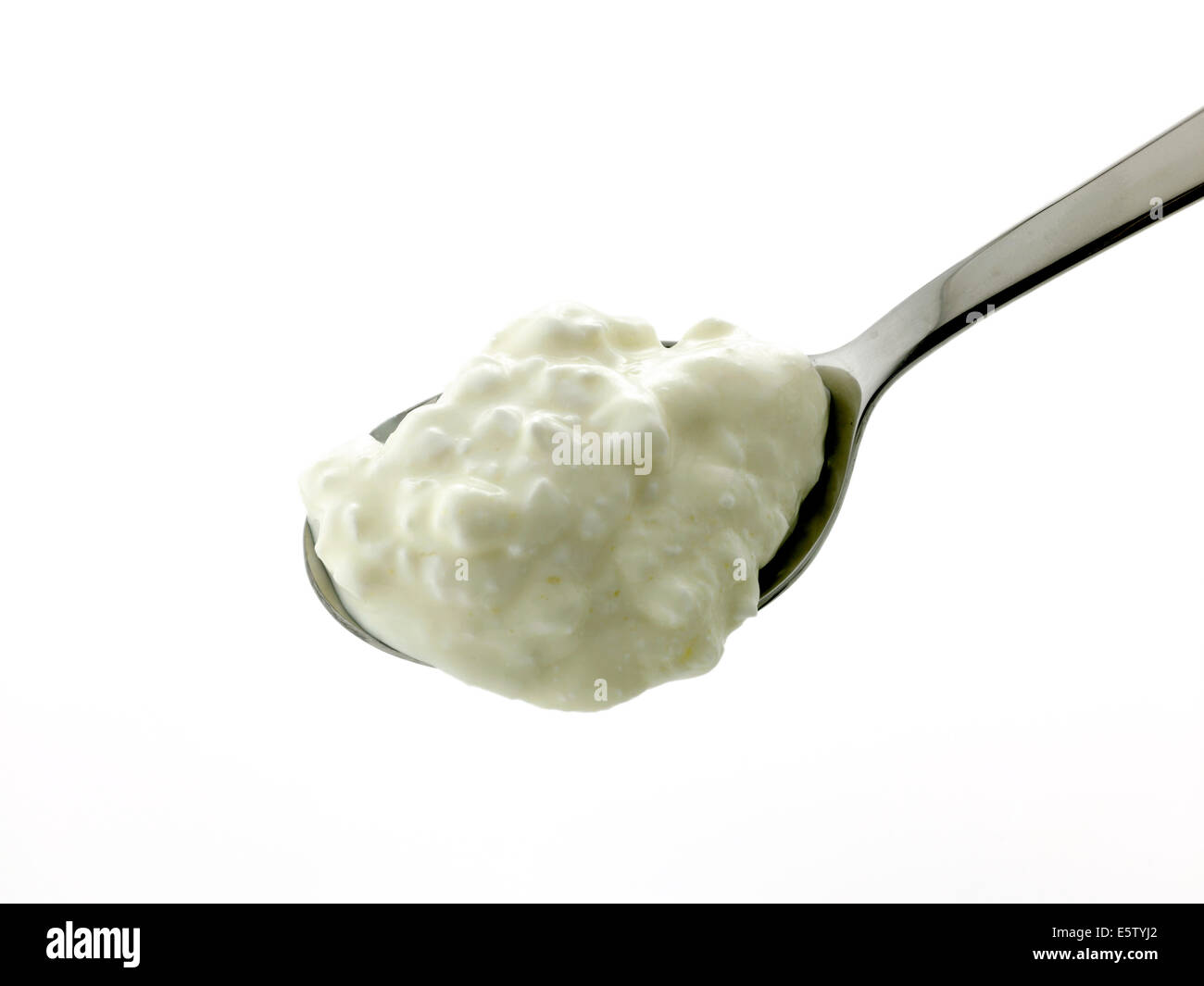Cottage Cheese Stock Photo